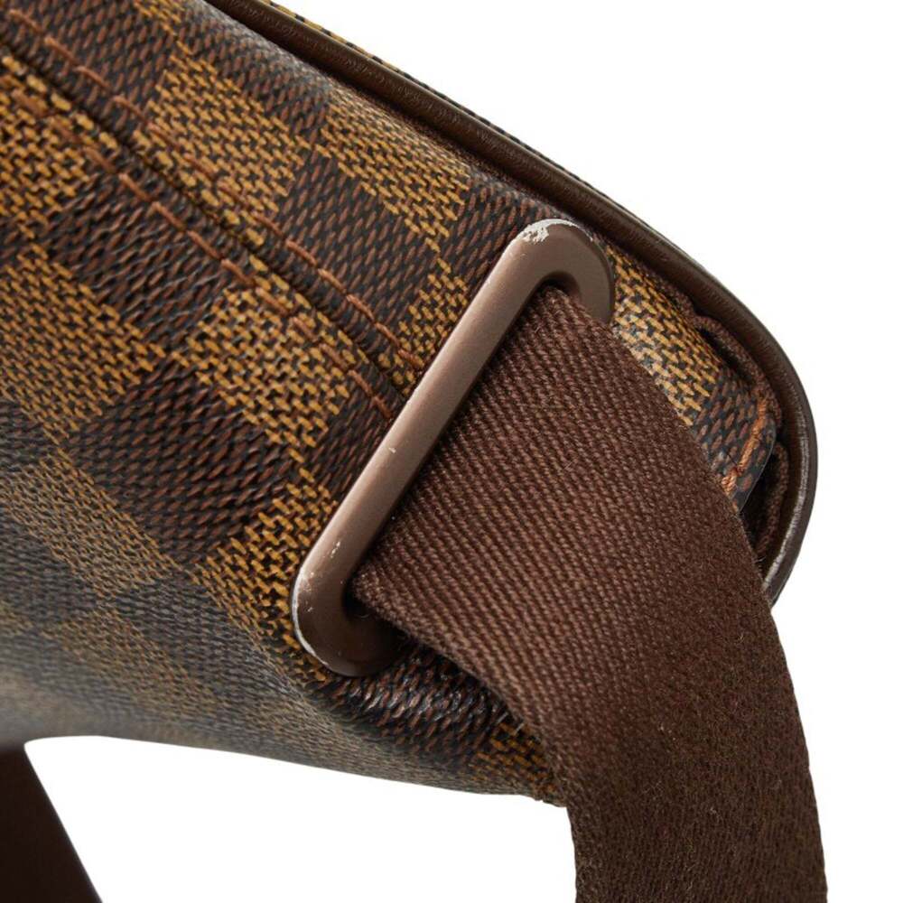 LOUIS VUITTON Brown Damier Leather Shoulder Bag - Picture 9 of 15